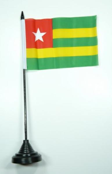 Tischflagge Togo 10 x 15 cm