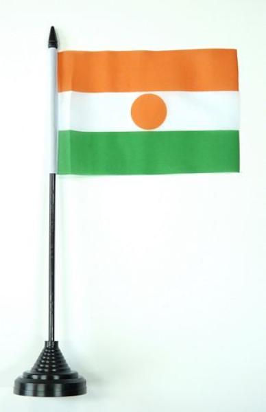 Tischflagge Niger 10 x 15 cm