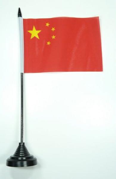 Tischflagge China 10 x 15 cm