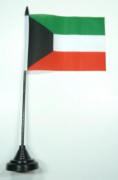 Tischflagge Kuwait 10 x 15 cm