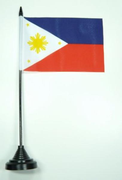 Tischflagge Philippinen 10 x 15 cm