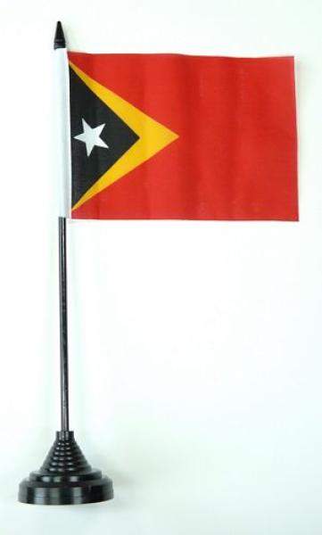 Tischflagge Osttimor 10 x 15 cm