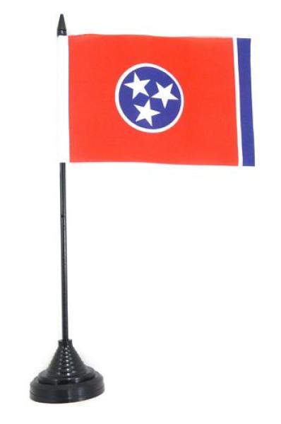 Tischflagge USA - Tennessee 10 x 15 cm