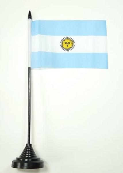 Tischflagge Argentinien 10 x 15 cm