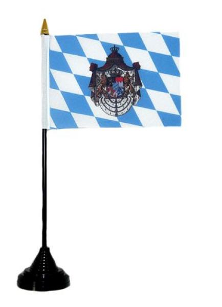 Tischflagge Königreich Bayern 10 x 15 cm