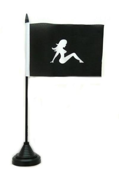 Tischflagge Lady Pin up Girl 10 x 15 cm