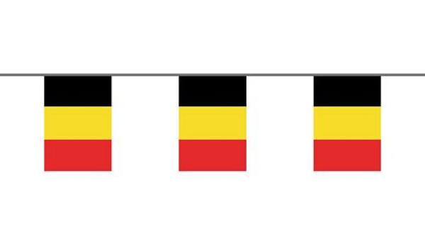 Flaggenkette Belgien 6 m