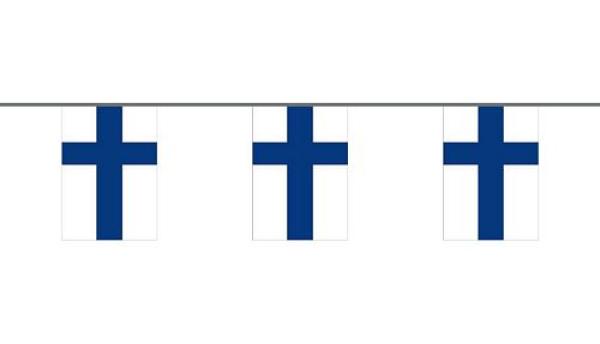 Flaggenkette Finnland 6 m