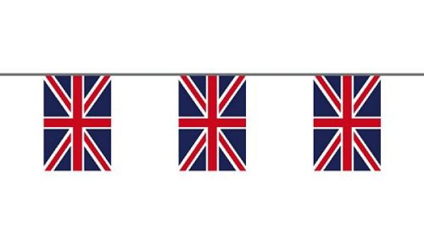 Flaggenkette Großbritannien 6 m