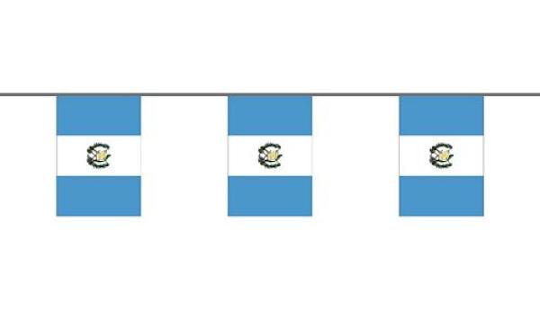 Flaggenkette Guatemala 6 m