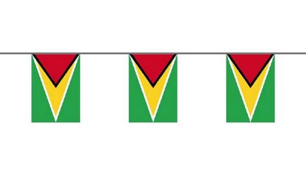 Flaggenkette Guyana 6 m