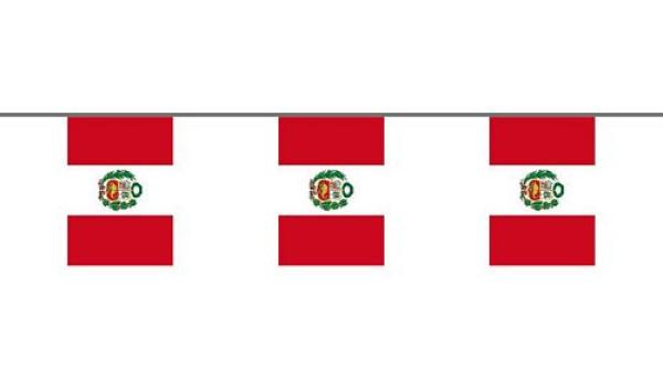 Flaggenkette Peru 6 m