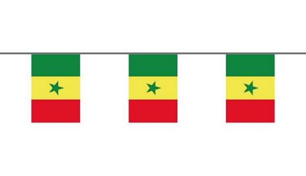 Flaggenkette Senegal 6 m