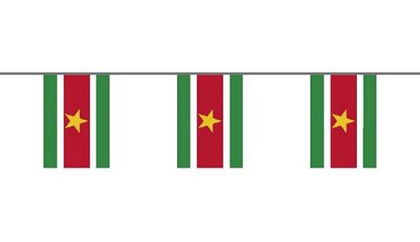 Flaggenkette Surinam 6 m