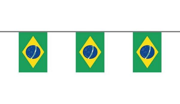 Flaggenkette Brasilien 6 m