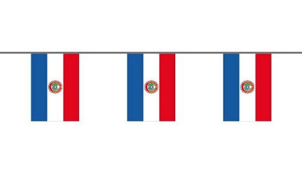 Flaggenkette Paraguay 6 m