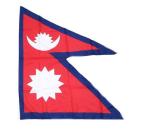 Fahne / Flagge Nepal 30 x 45 cm