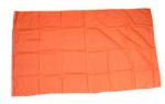 Fahne / Flagge Einfarbig Orange 30 x 45 cm