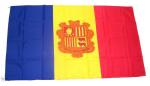 Fahne / Flagge Andorra Wappen 60 x 90 cm