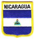 Wappen Aufnäher Fahne Nicaragua