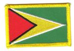 Fahnen Aufnäher Guyana