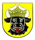 Wappen Pin Anstecker Mecklenburg Ochsenkopf