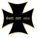 Pin Anstecker Gott mit uns Eisernes Kreuz