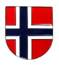 Wappen Pin Anstecker Norwegen