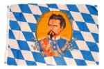 Fahne / Flagge Freistaat Bayern König Ludwig 60 x 90 cm