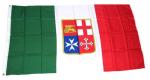 Fahne / Flagge Italien Royal Wappen 90 x 150 cm