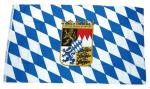 Fahne / Flagge Freistaat Bayern Wappen 90 x 150 cm