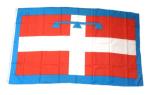 Fahne / Flagge Italien - Piemont 90 x 150 cm