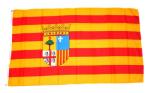 Fahne / Flagge Spanien - Aragon 90 x 150 cm