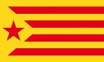 Fahne / Flagge Spanien - Estelada Groga 90 x 150 cm