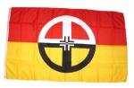 Fahne / Flagge Indianer - Healing 90 x 150 cm