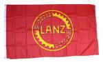 Fahne / Flagge Lanz Bulldog Logo 90 x 150 cm