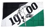 Fahne / Flagge Mönchengladbach 1900 Fan 90 x 150 cm