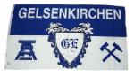 Fahne / Flagge Gelsenkirchen Wappen 90 x 150 cm