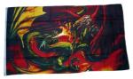 Fahne / Flagge Drache gegen Adler 90 x 150 cm