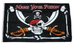 Fahne / Flagge Pirat Name your Poison 90 x 150 cm