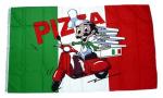 Fahne / Flagge Italien Pizza Roller 90 x 150 cm