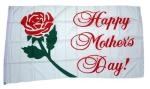 Fahne / Flagge Happy Mother´s Day Muttertag 90 x 150 cm