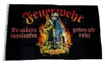 Fahne / Flagge Feuerwehr Real Heroes 90 x 150 cm