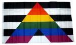 Fahne / Flagge Straight Ally 90 x 150 cm