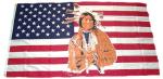 Fahne / Flagge USA - Indianer 90 x 150 cm