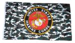 Fahne / Flagge Marine Corps Camou 90 x 150 cm