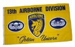 Fahne / Flagge 13th Airborne Division 90 x 150 cm