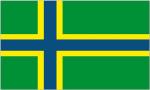 Fahne / Flagge Plattdeutsch Nordlandflag 90 x 150 cm