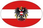 Wappen Aufkleber Sticker Österreich Adler