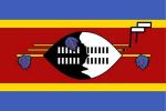 Fahnen Aufkleber Sticker Swasiland